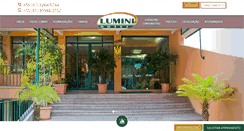 Desktop Screenshot of hotellumini.com.br